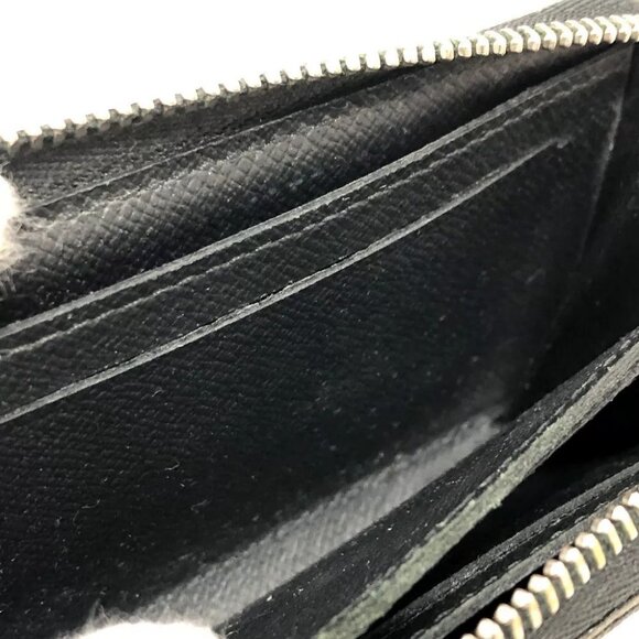 Auth LOUIS VUITTON N63076 Damier Graphite zip-around coin purse coin purse - Picture 15 of 16